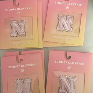 letter N sticker patch stoney clover lane